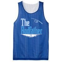 The Rodfather Funny Fishing Parody Gift Meaningful Gift Mesh Reversible Basketball Jersey Tank