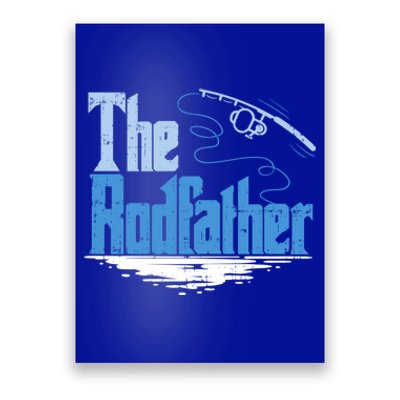 The Rodfather Funny Fishing Parody Gift Meaningful Gift Poster