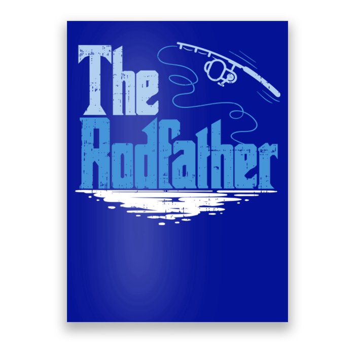 The Rodfather Funny Fishing Parody Gift Meaningful Gift Poster