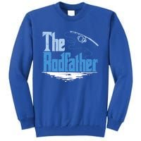 The Rodfather Funny Fishing Parody Gift Meaningful Gift Tall Sweatshirt