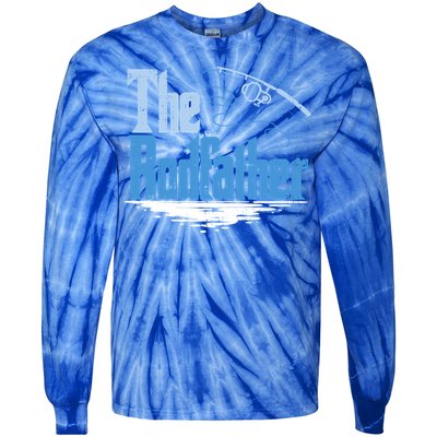 The Rodfather Funny Fishing Parody Gift Meaningful Gift Tie-Dye Long Sleeve Shirt