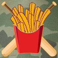 Team Rally Fries Legacy Tie Dye Trucker Hat