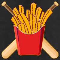 Team Rally Fries 7 Panel Mesh Trucker Snapback Hat