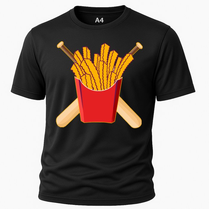 Team Rally Fries Cooling Performance Crew T-Shirt