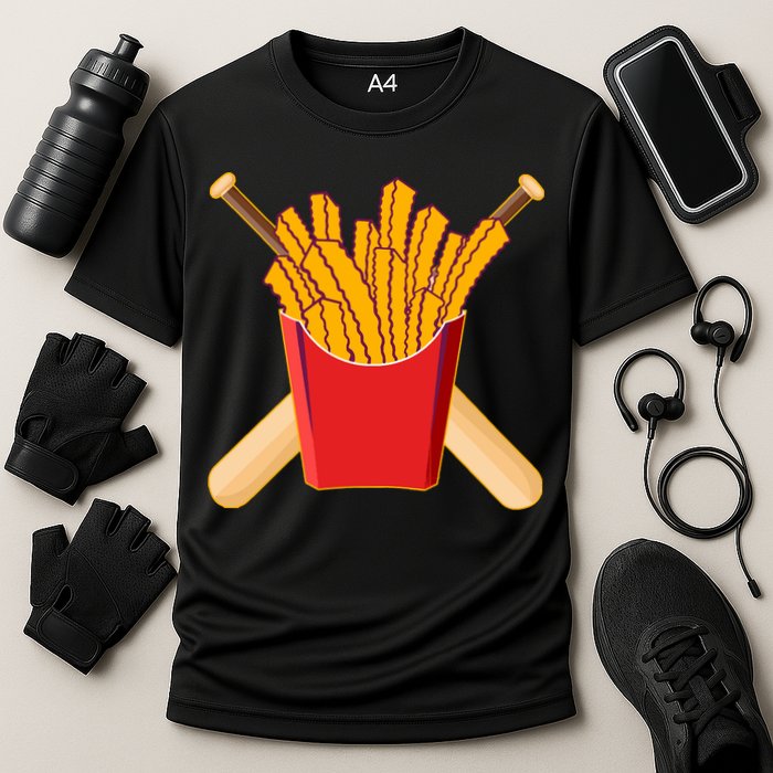 Team Rally Fries Cooling Performance Crew T-Shirt