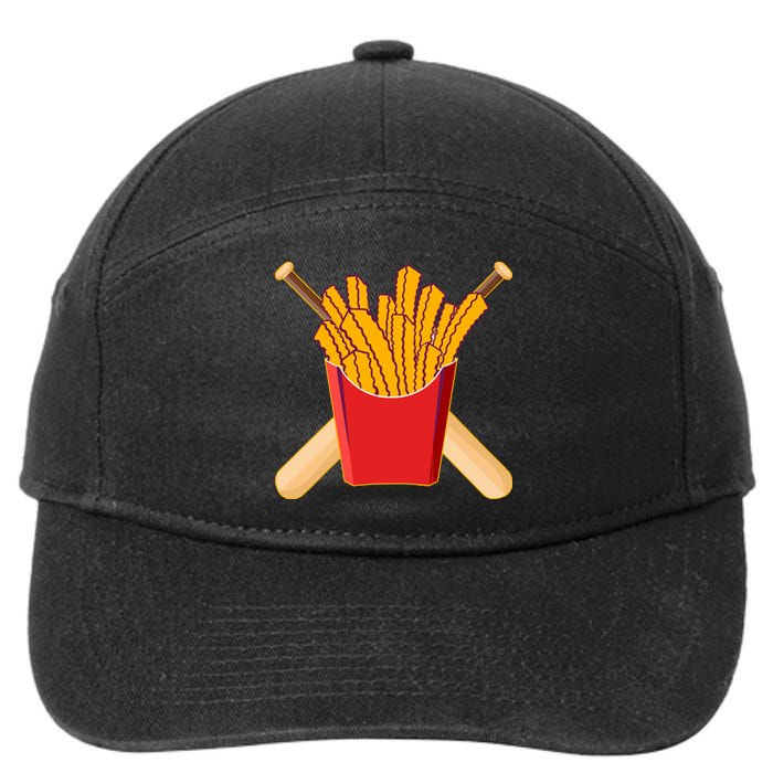 Team Rally Fries 7-Panel Snapback Hat