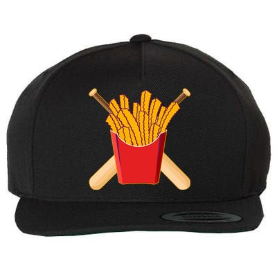 Team Rally Fries Wool Snapback Cap