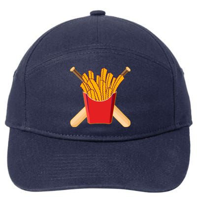 Team Rally Fries 7-Panel Snapback Hat