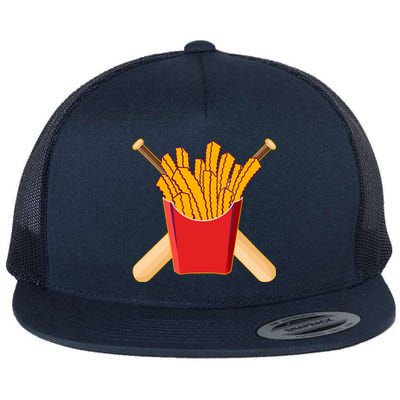 Team Rally Fries Flat Bill Trucker Hat