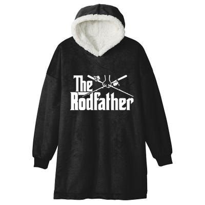 The Rodfather Funny Hooded Wearable Blanket
