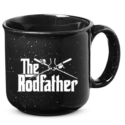 The Rodfather Funny 15oz Campfire Ceramic Mug