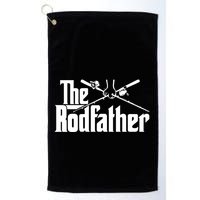The Rodfather Funny Golf Towel