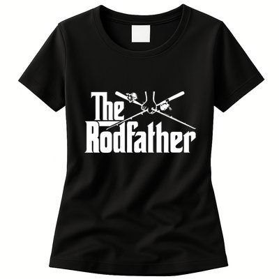 The Rodfather Funny Womens T-Shirt