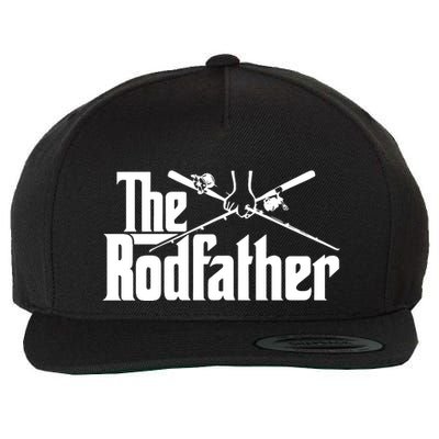 The Rodfather Funny Wool Snapback Cap