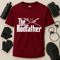 The Rodfather Funny Cooling Performance Crew T-Shirt