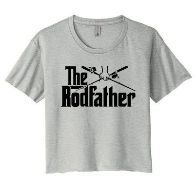 The Rodfather Funny Women's Crop Top Tee