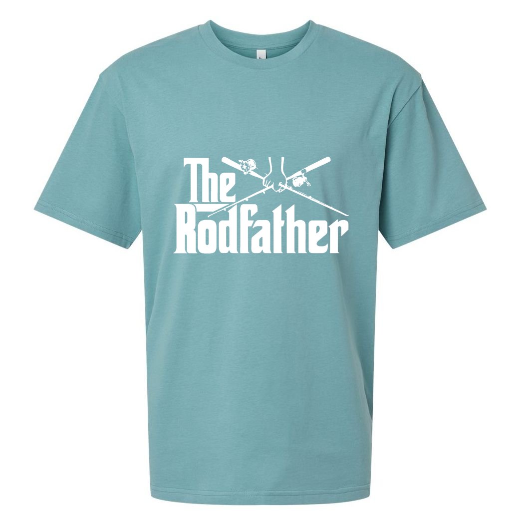 The Rodfather Funny Sueded Cloud Jersey T-Shirt