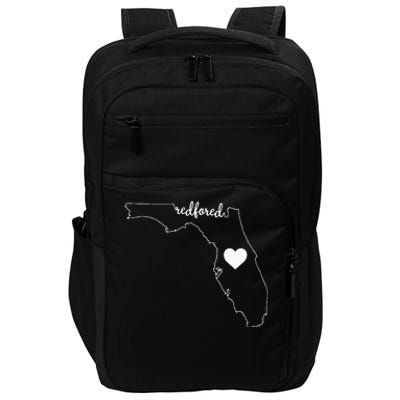 Teacher Red For Ed RedForEd Florida Public Education Gift Impact Tech Backpack