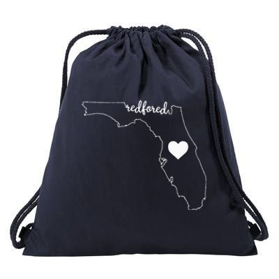 Teacher Red For Ed RedForEd Florida Public Education Gift Drawstring Bag