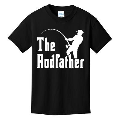 The Rodfather Fishing Kids T-Shirt