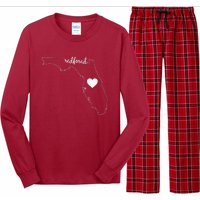 Teacher Red For Ed RedForEd Indiana Pencil Drawing Gift Long Sleeve Pajama Set