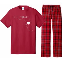 Teacher Red For Ed RedForEd Indiana Pencil Drawing Gift Pajama Set