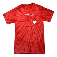 Teacher Red For Ed RedForEd Indiana Pencil Drawing Gift Tie-Dye T-Shirt