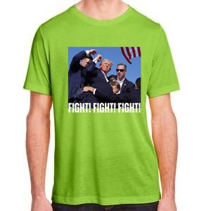 Trump Rally Fight Trump Rally Fight! Fight! Fight! Gift Adult ChromaSoft Performance T-Shirt