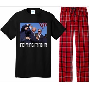 Trump Rally Fight Trump Rally Fight! Fight! Fight! Gift Pajama Set