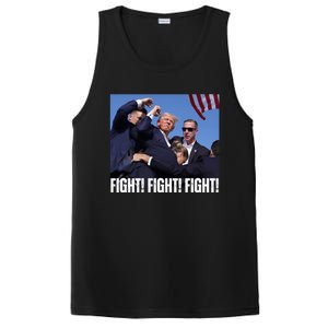 Trump Rally Fight Trump Rally Fight! Fight! Fight! Gift PosiCharge Competitor Tank