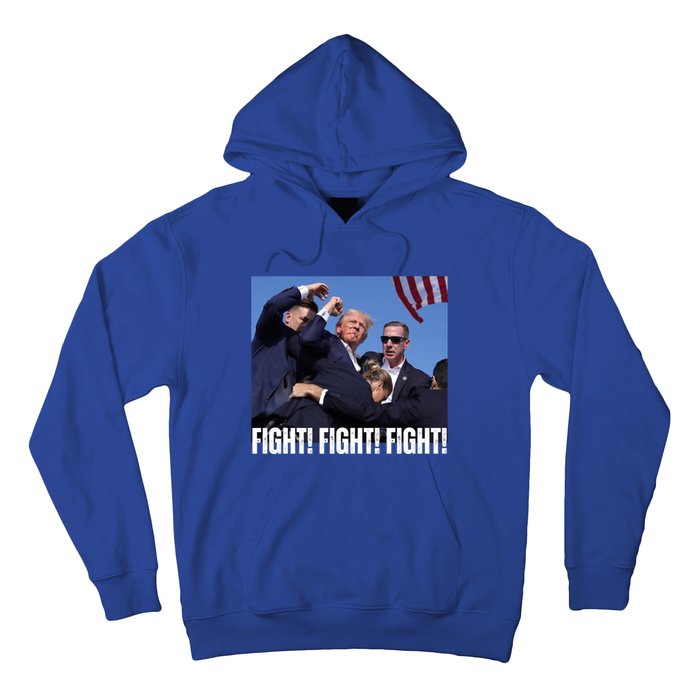 Trump Rally Fight Trump Rally Fight! Fight! Fight! Gift Hoodie