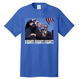 Trump Rally Fight Trump Rally Fight! Fight! Fight! Gift Tall T-Shirt