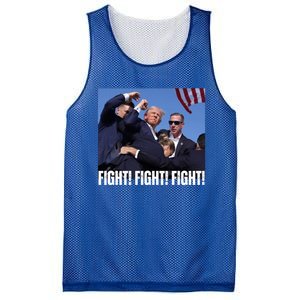 Trump Rally Fight Trump Rally Fight! Fight! Fight! Gift Mesh Reversible Basketball Jersey Tank