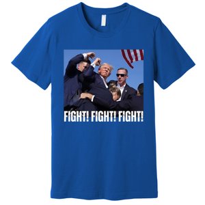 Trump Rally Fight Trump Rally Fight! Fight! Fight! Gift Premium T-Shirt