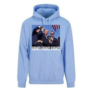 Trump Rally Fight Trump Rally Fight! Fight! Fight! Gift Unisex Surf Hoodie