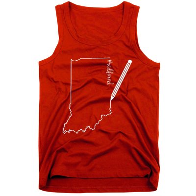 Teacher Red For Ed RedForEd Florida Public Education Gift Tank Top