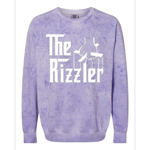 The Rizzler Funny Meme Colorblast Crewneck Sweatshirt