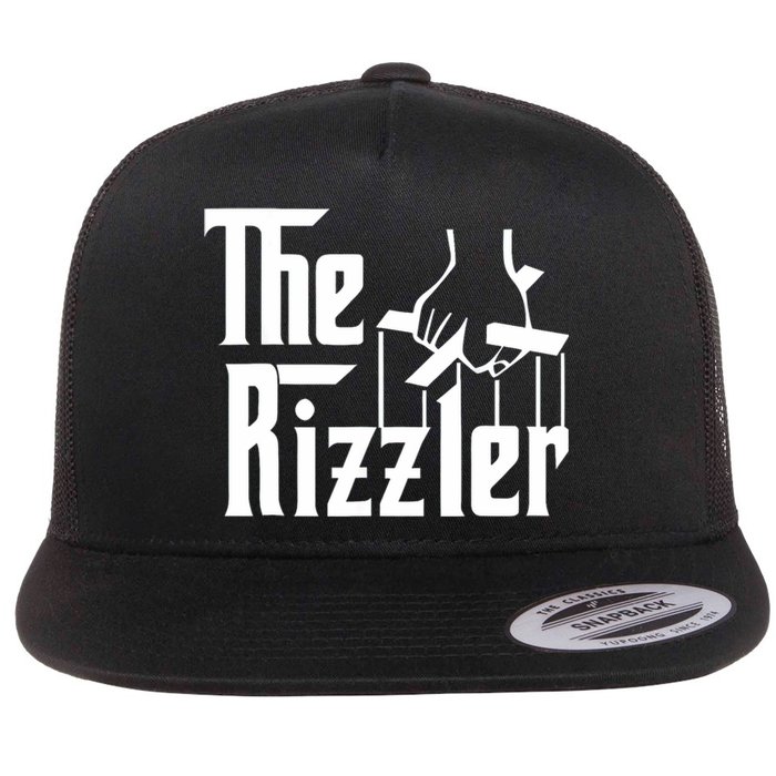 The Rizzler Funny Meme Flat Bill Trucker Hat