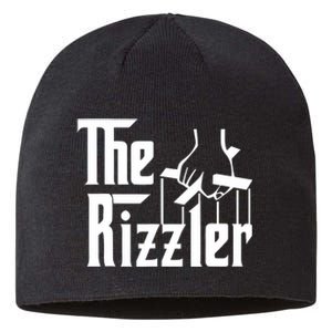 The Rizzler Funny Meme Sustainable Beanie