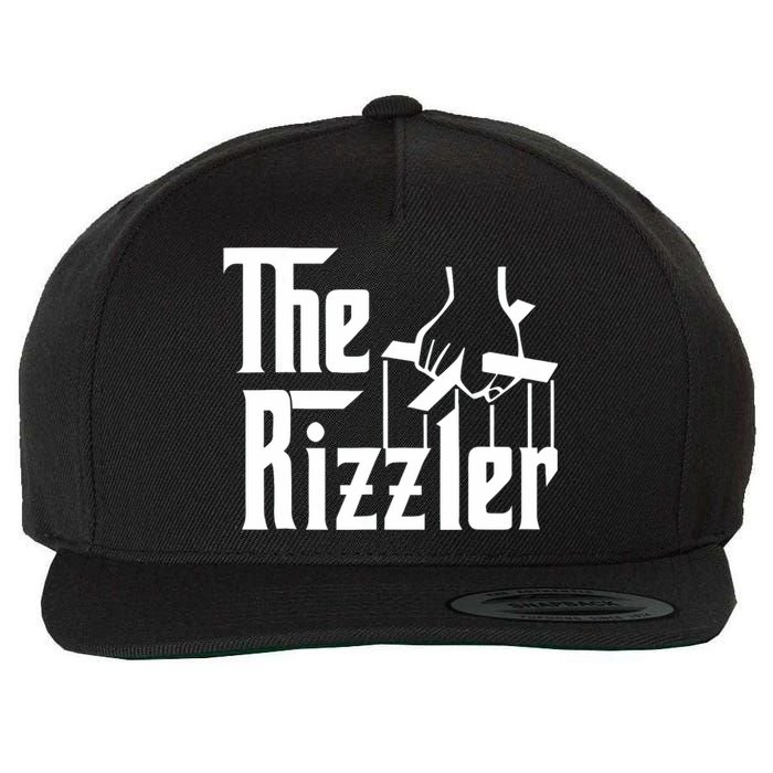 The Rizzler Funny Meme Wool Snapback Cap