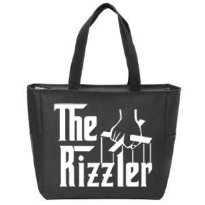 The Rizzler Funny Meme Zip Tote Bag