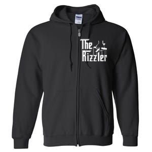 The Rizzler Funny Meme Full Zip Hoodie