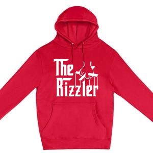 The Rizzler Funny Meme Premium Pullover Hoodie