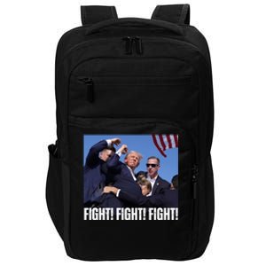 Trump Rally Fight Trump Rally Fight! Fight! Fight! Gift Impact Tech Backpack