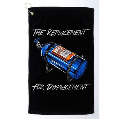 The Replacement For Displacement Nitrous Bottle Platinum Collection Golf Towel