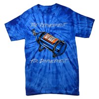 The Replacement For Displacement Nitrous Bottle Tie-Dye T-Shirt