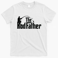 The Rodfather Funny Father’S Day Fisherman Dad T-Shirt