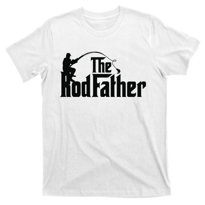 The Rodfather Funny Father’S Day Fisherman Dad T-Shirt