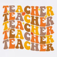 Teacher Retro Fall Cute Gift 11oz C Handle Ceramic Mug