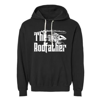 The Rodfather | Fishing Garment-Dyed Fleece Hoodie